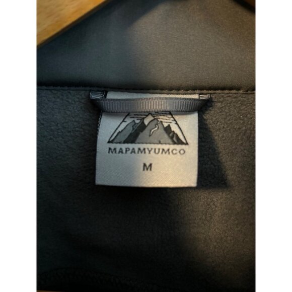 Mapamyumco NWT Mens Outdoor Fleece Jacket With Zip Pockets Stand Collar - Picture 6 of 9
